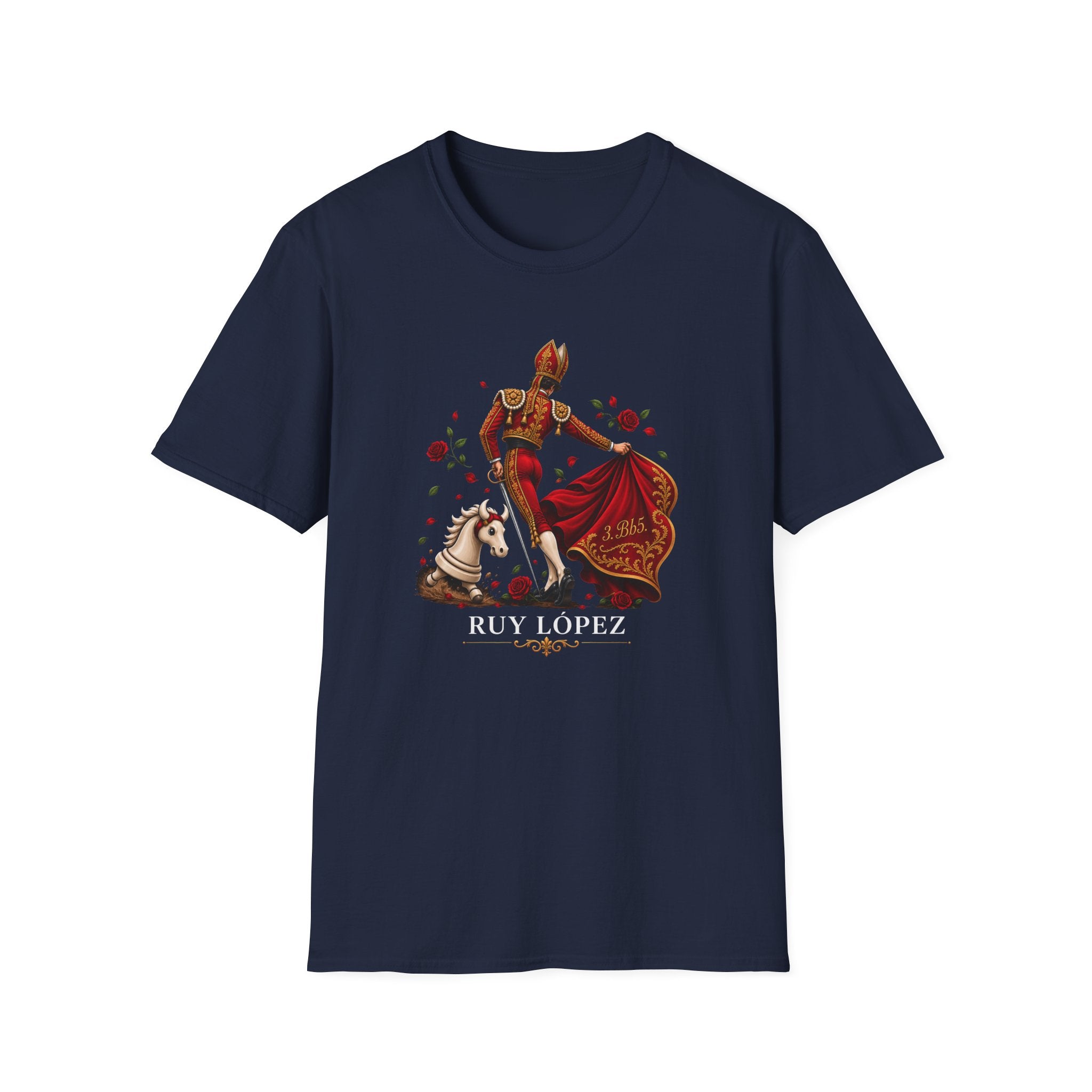 Matador Bullfighter Art T-Shirt — 'Ruy López' Spanish Toreador Graphic Tee