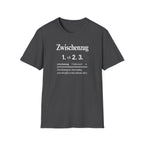 Zwischenzug Definition T-Shirt — Chess Term Typography Tee