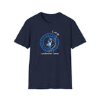 Viking Rune Shield T‑Shirt — 'I. ends' Lightning Defense Design
