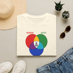 Venn Diagram 'Warrior Artist Scholar' Graphic T‑Shirt