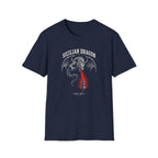 Sicilian Dragon T-Shirt — Vintage Fire-Breathing Dragon Tee