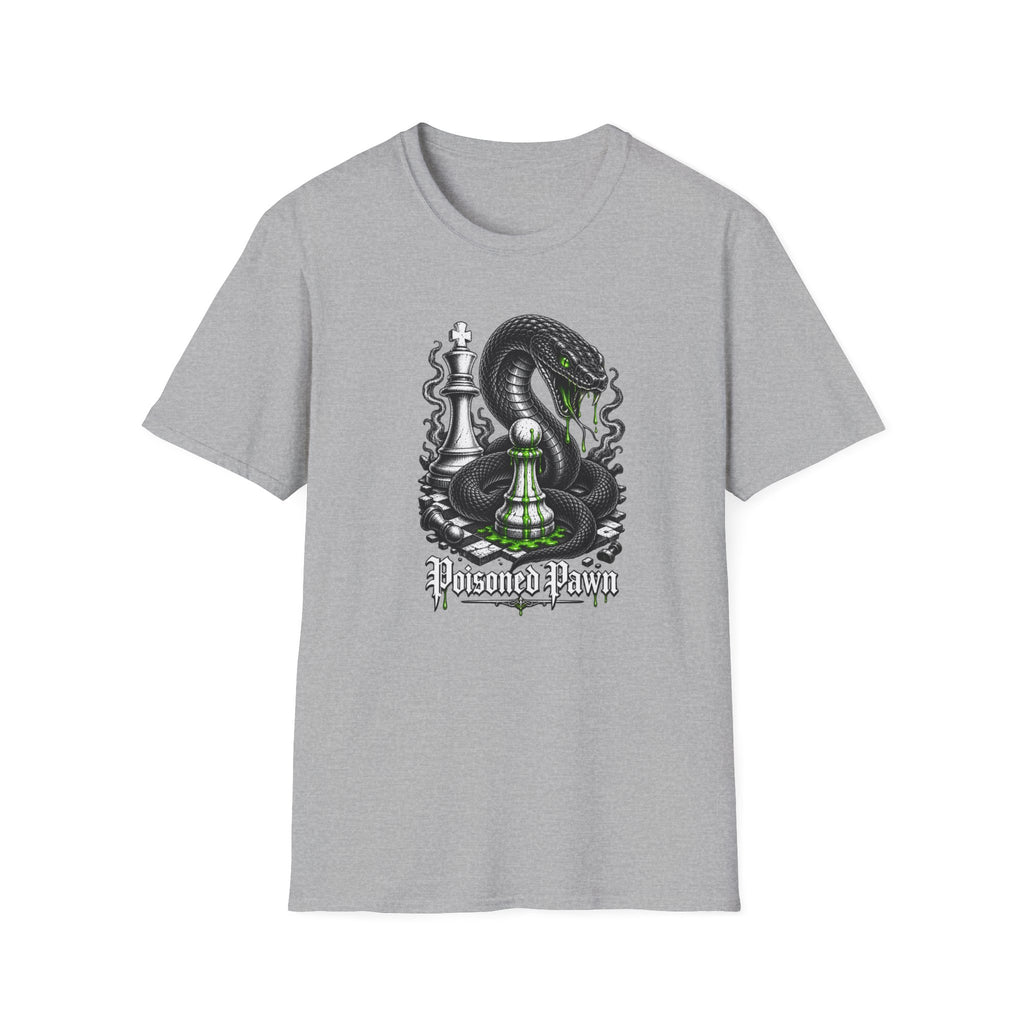 Snake Chess T-Shirt — Green Venom Chess Piece Graphic Tee