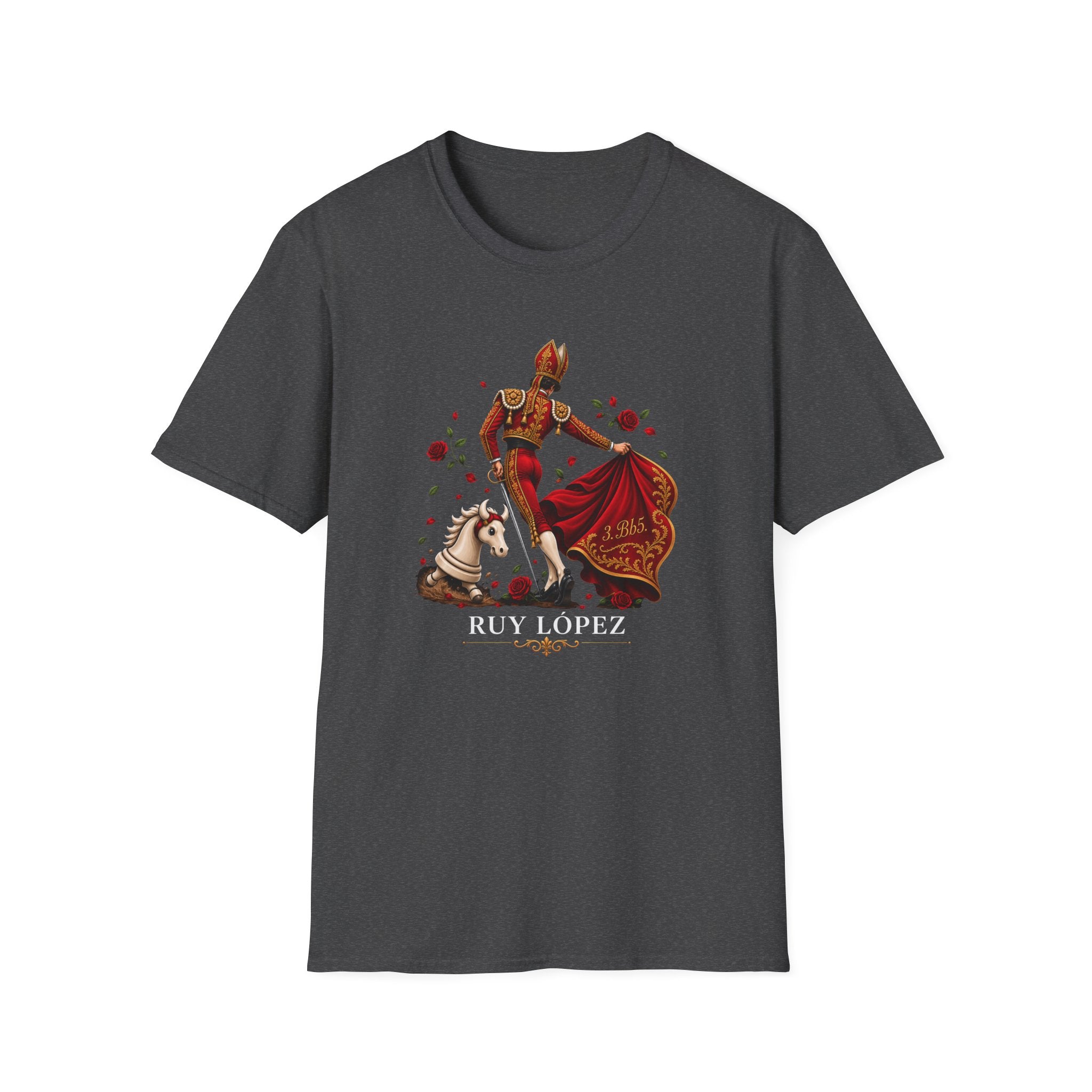 Matador Bullfighter Art T-Shirt — 'Ruy López' Spanish Toreador Graphic Tee