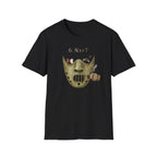 6.Nxf7 Chess Mask T‑Shirt — Novelty Chess Puzzle Tee