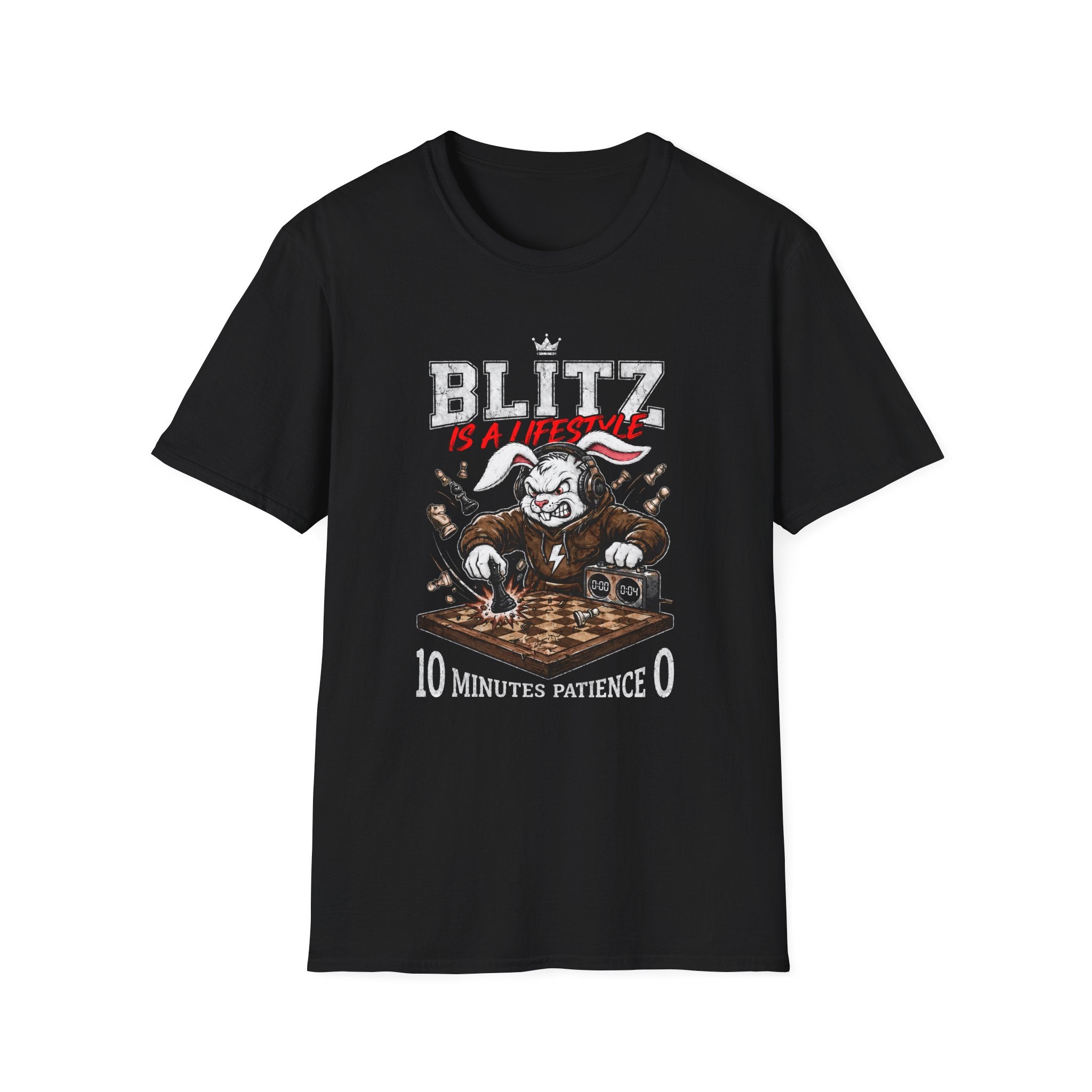 Blitz Is a Lifestyle T-Shirt — Poker Rabbit Graphic Tee