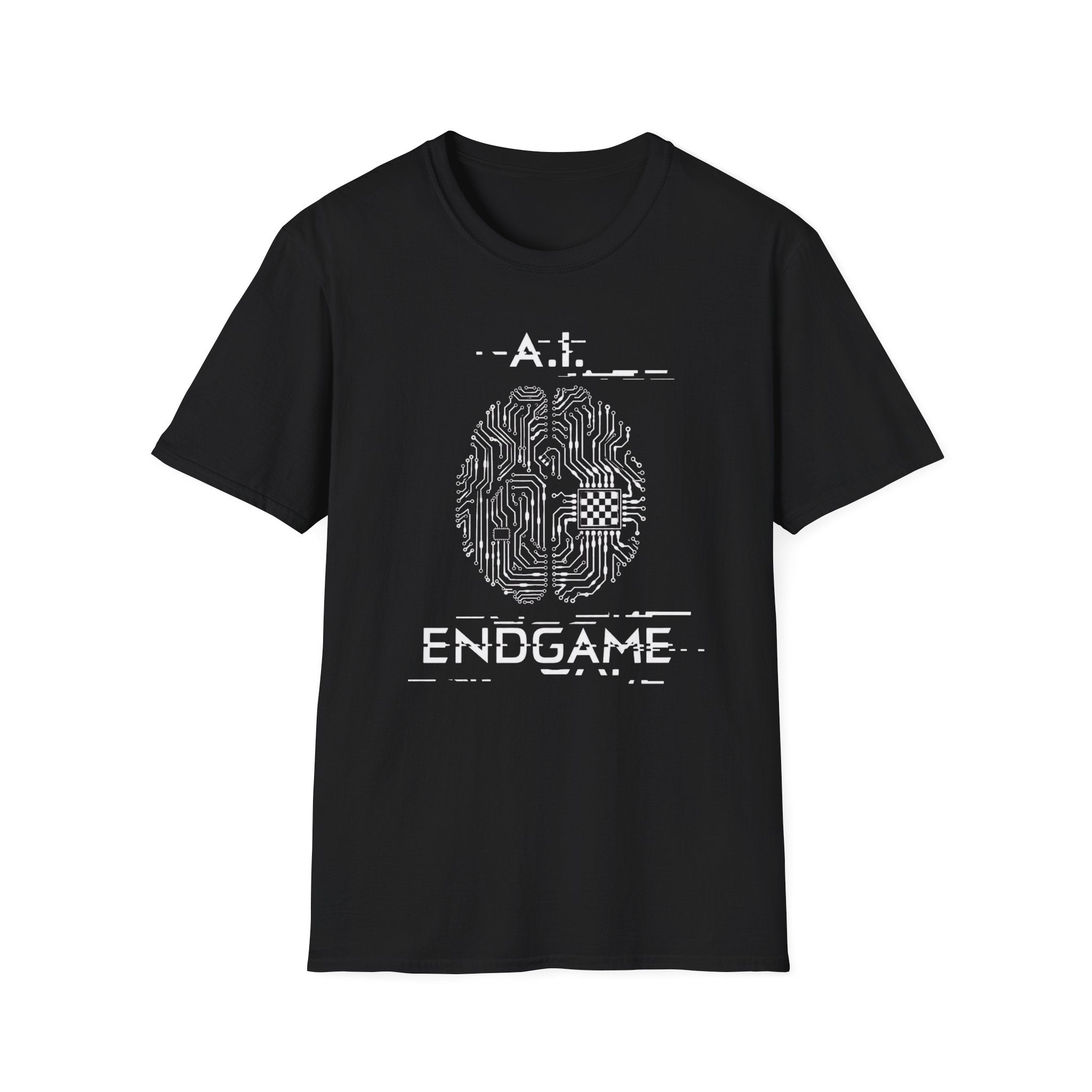 AI Endgame Circuit Brain T-Shirt