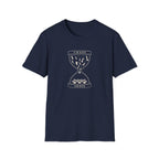 Chaos to Order Hourglass T-Shirt — Chess Pieces Graphic Tee