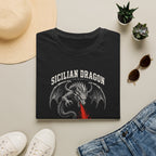 Sicilian Dragon T-Shirt — Vintage Fire-Breathing Dragon Tee