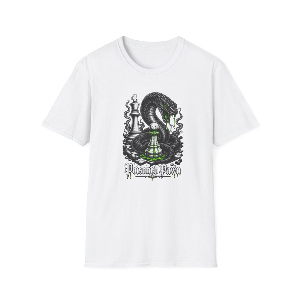 Snake Chess T-Shirt — Green Venom Chess Piece Graphic Tee