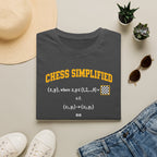 Chess Simplified T-Shirt — Math & Strategy Chess Humor Tee