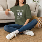 Dirty Flag Chess Clock T-Shirt — Funny Chess Player Gift