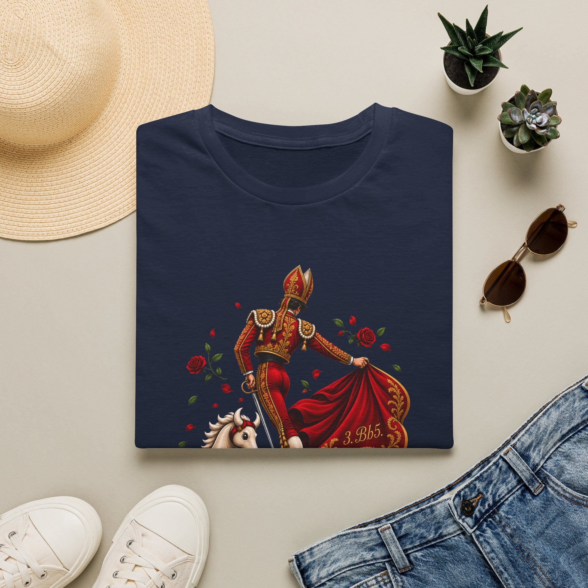 Matador Bullfighter Art T-Shirt — 'Ruy López' Spanish Toreador Graphic Tee