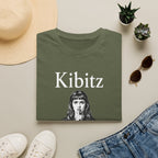 Kibitz Vintage Graphic T-Shirt — Funny Shh Finger Design