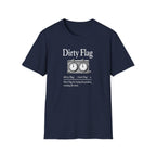 Dirty Flag Chess Clock T-Shirt — Funny Chess Player Gift