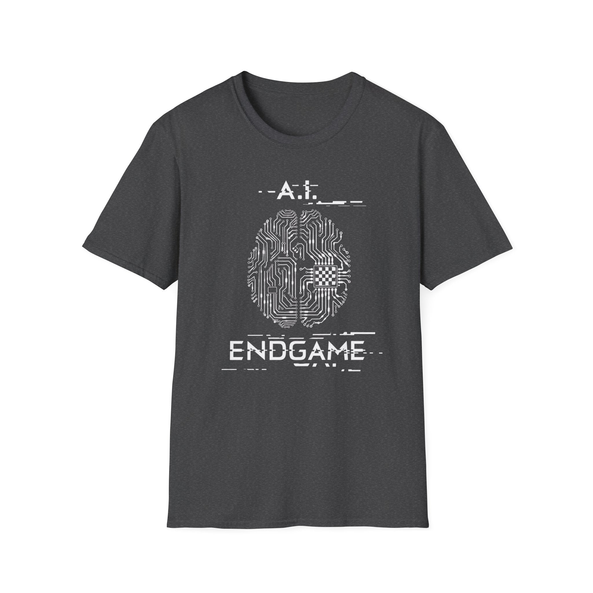 AI Endgame Circuit Brain T-Shirt