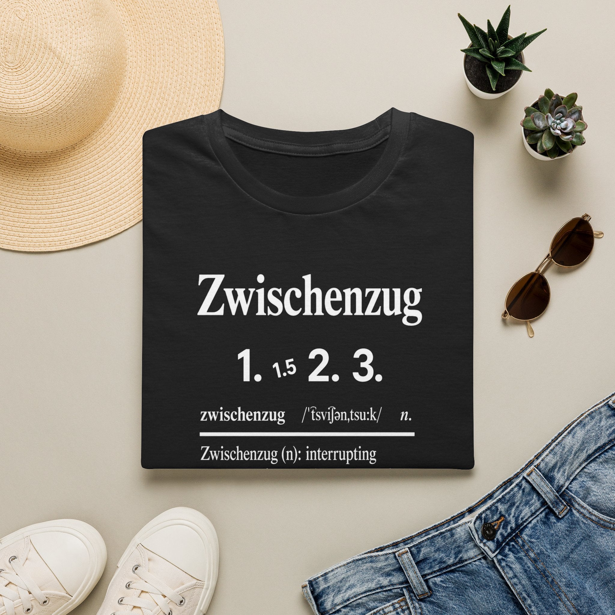 Zwischenzug Definition T-Shirt — Chess Term Typography Tee