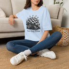 Caro-Kann Defense Chess T-Shirt — Vintage King & Crown Chessboard Design