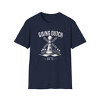 Going Dutch T-Shirt — Windmill Chess Pawn Design, Funny Chess Lover Tee