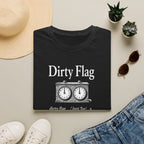 Dirty Flag Chess Clock T-Shirt — Funny Chess Player Gift