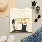 Checkmate, Human. Cat Chess T-Shirt