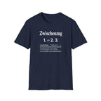 Zwischenzug Definition T-Shirt — Chess Term Typography Tee