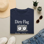 Dirty Flag Chess Clock T-Shirt — Funny Chess Player Gift