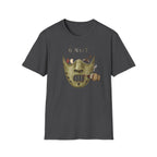 6.Nxf7 Chess Mask T‑Shirt — Novelty Chess Puzzle Tee