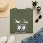 Dirty Flag Chess Clock T-Shirt — Funny Chess Player Gift