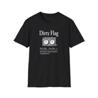 Dirty Flag Chess Clock T-Shirt — Funny Chess Player Gift