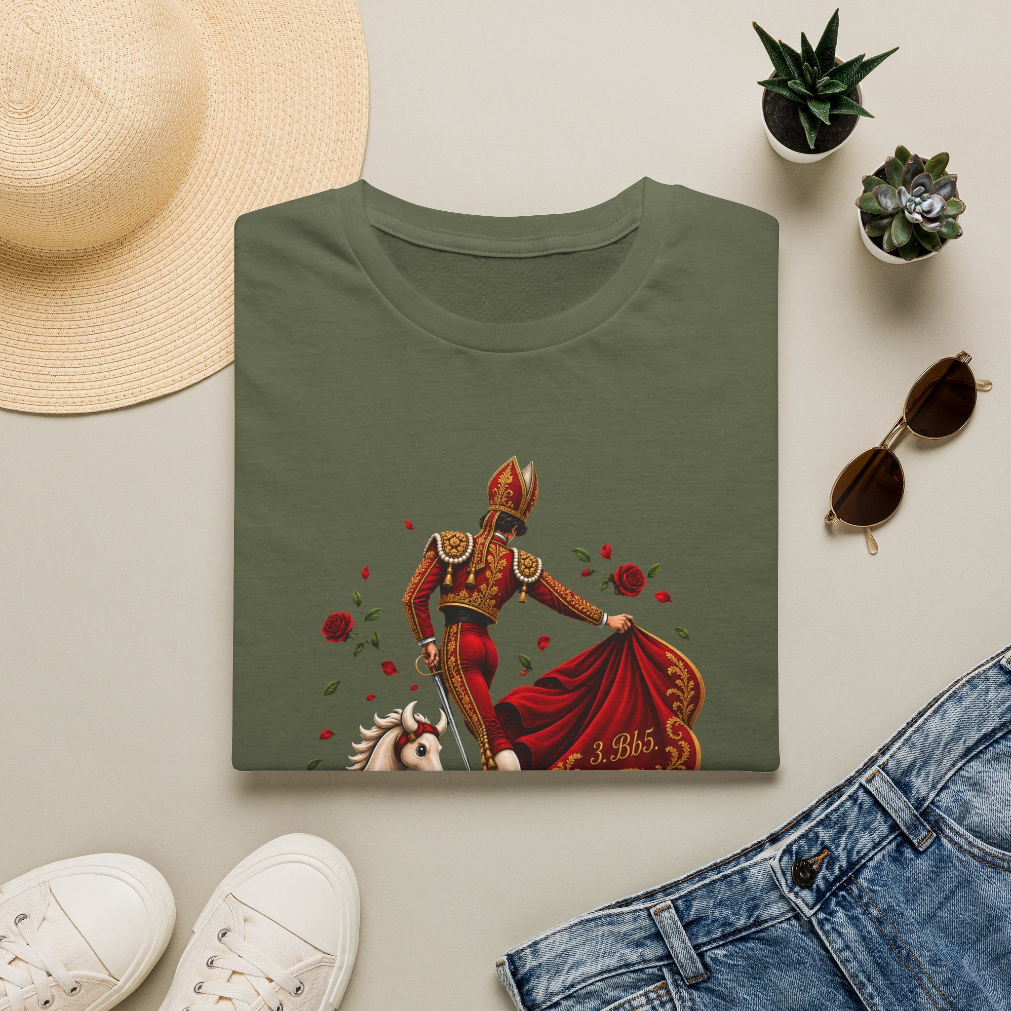 Matador Bullfighter Art T-Shirt — 'Ruy López' Spanish Toreador Graphic Tee