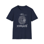 AI Endgame Circuit Brain T-Shirt