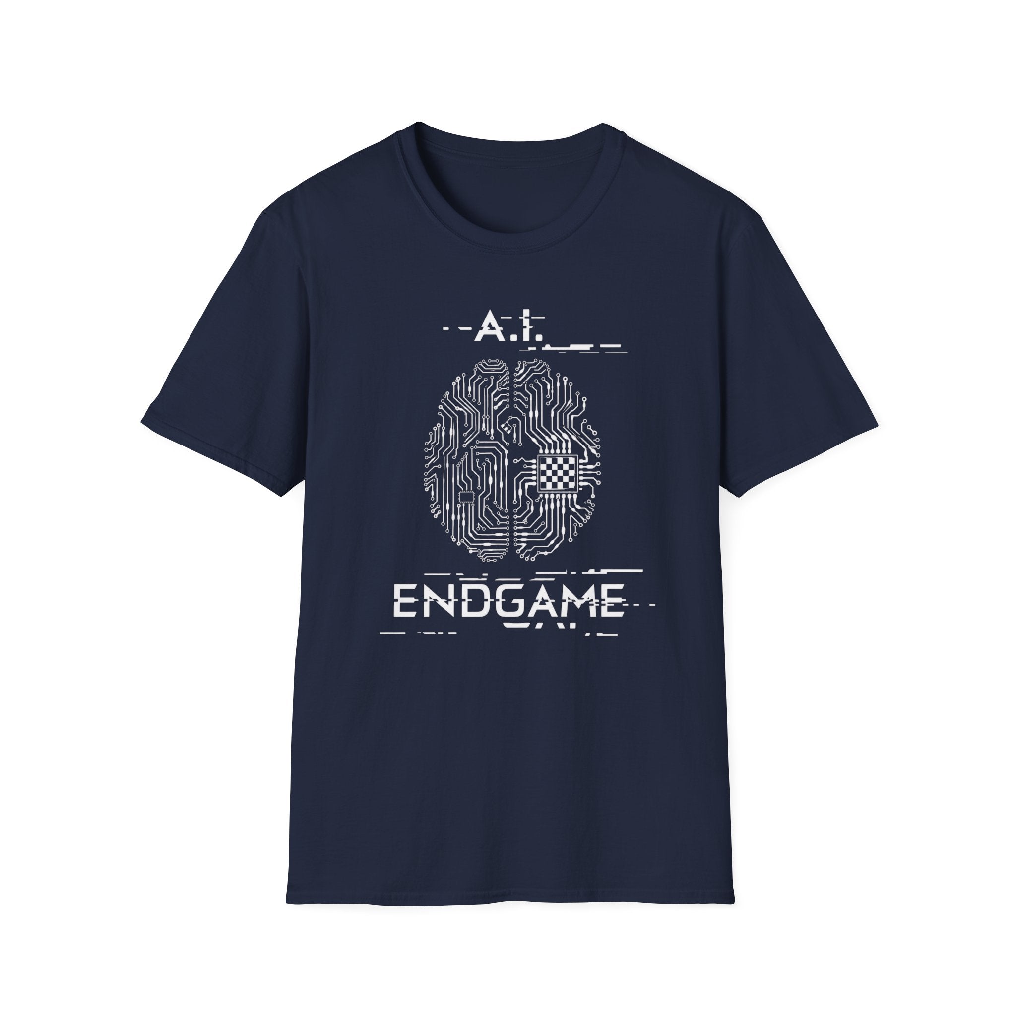AI Endgame Circuit Brain T-Shirt