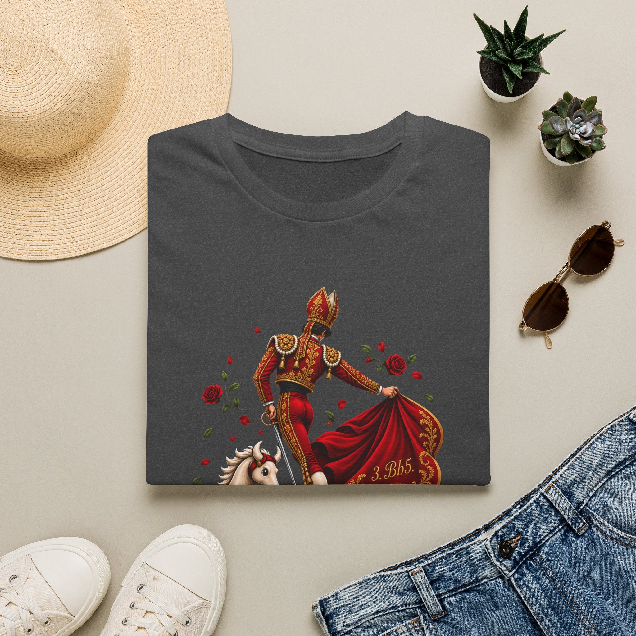 Matador Bullfighter Art T-Shirt — 'Ruy López' Spanish Toreador Graphic Tee
