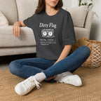 Dirty Flag Chess Clock T-Shirt — Funny Chess Player Gift