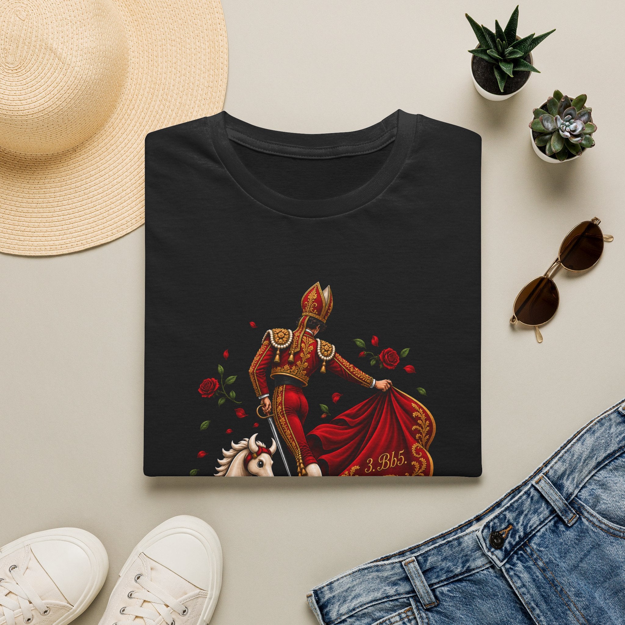 Matador Bullfighter Art T-Shirt — 'Ruy López' Spanish Toreador Graphic Tee