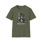 Snake Chess T-Shirt — Green Venom Chess Piece Graphic Tee