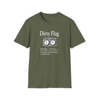Dirty Flag Chess Clock T-Shirt — Funny Chess Player Gift