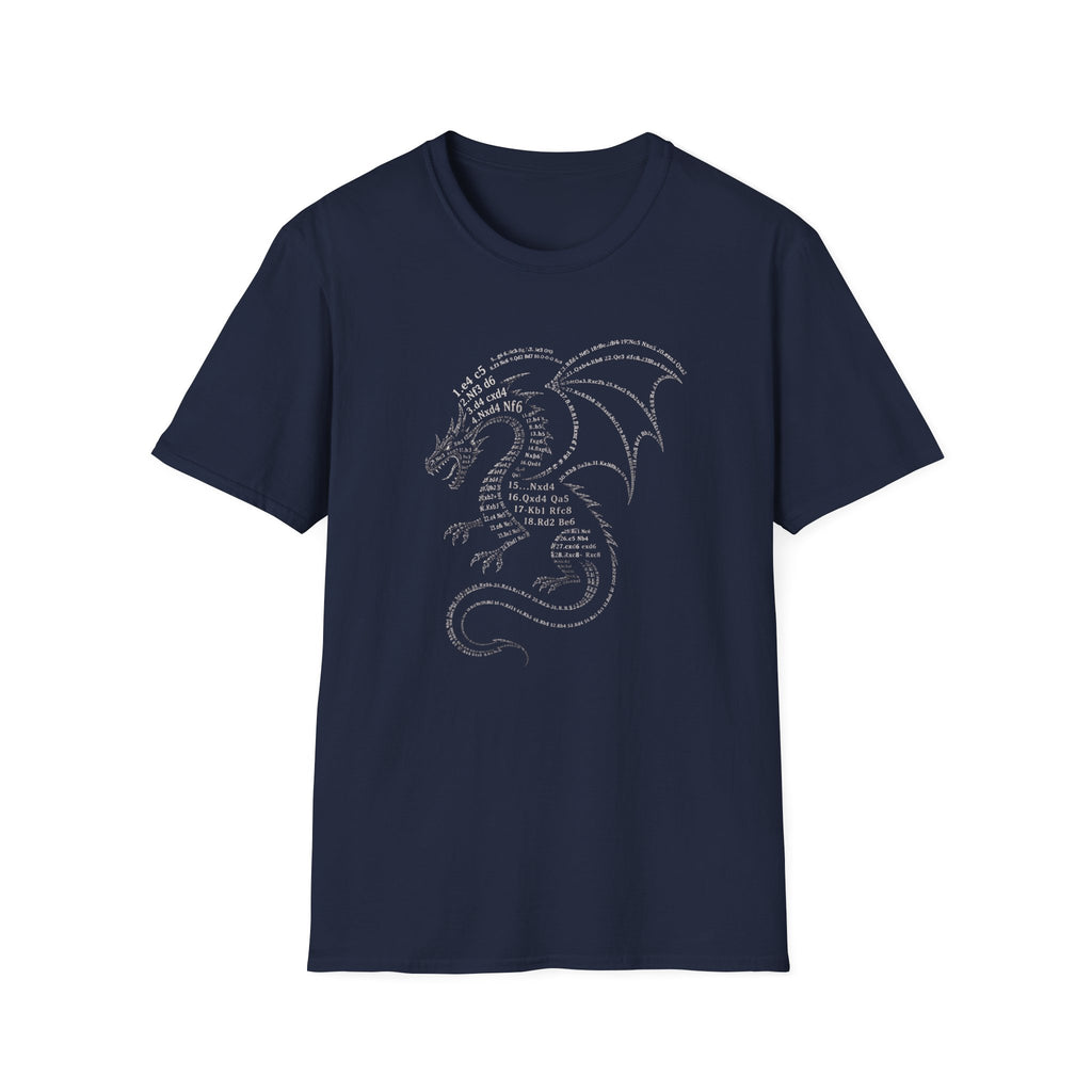 Dragon Typography T-Shirt — Word Art Dragon Graphic Tee
